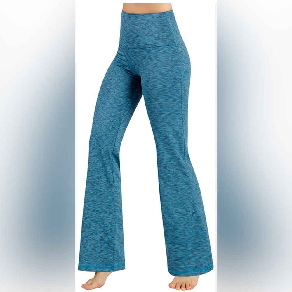 💕ODODOS Women's Boot-Cut Yoga Pants Tummy Control Workout Non See-Through…